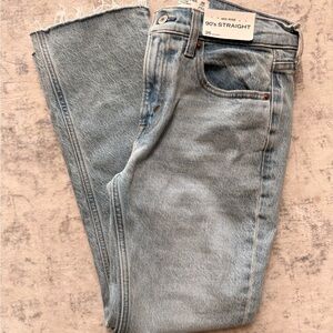 Abercrombie & Fitch Light Blue Straight Leg Jeans